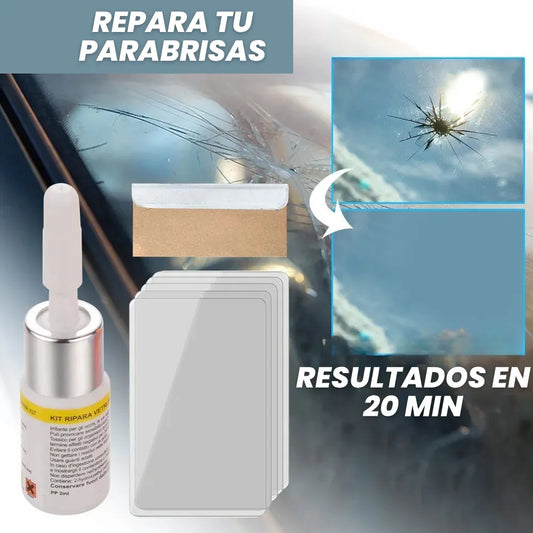 Reparador de Parabrisas | Elimina Grietas en Minutos – 40% OFF